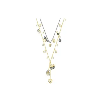 Swarovski Magnetic Necklaces Women's Gold/Blue
