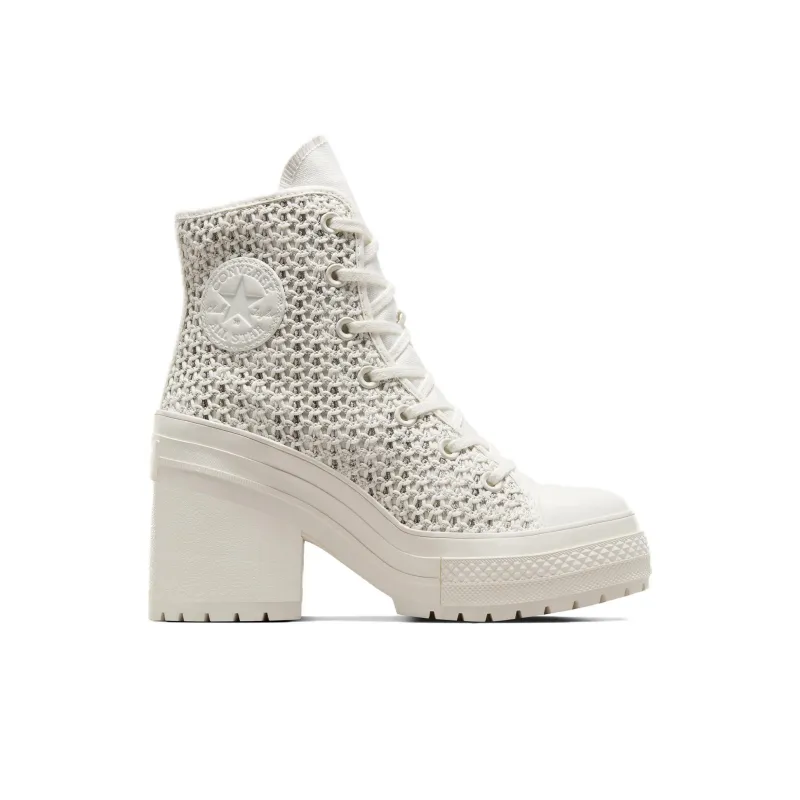 Converse Chuck 70 De Luxe Heel High 'Egret Knit' Women's-1