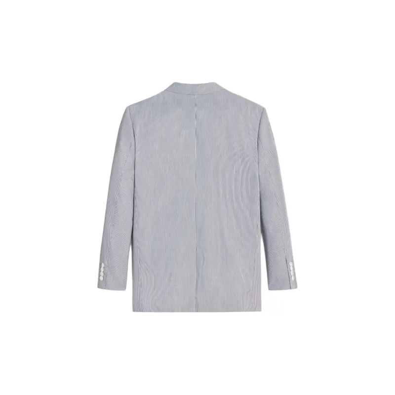 CELINE Jude Jacket In Striped Cotton-1