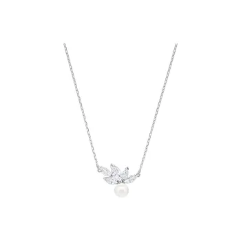 Swarovski Louison Pearl Crystal Necklaces Women's White