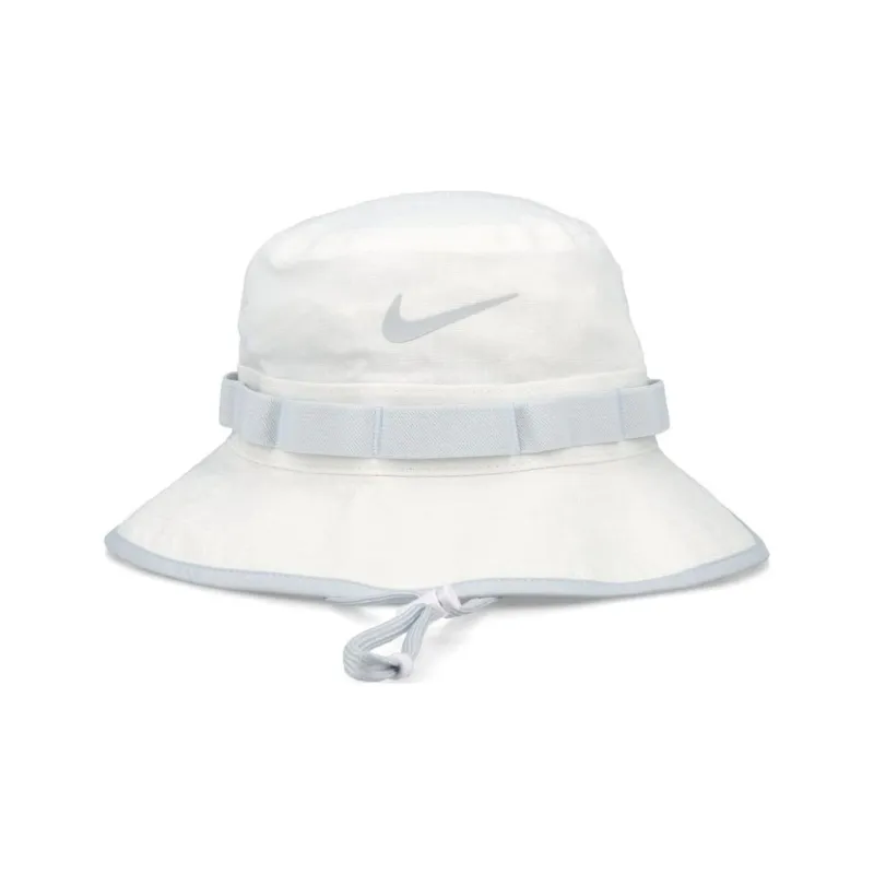 Nike Cotton Nylon Elastane Bucket Hats Men's White-1
