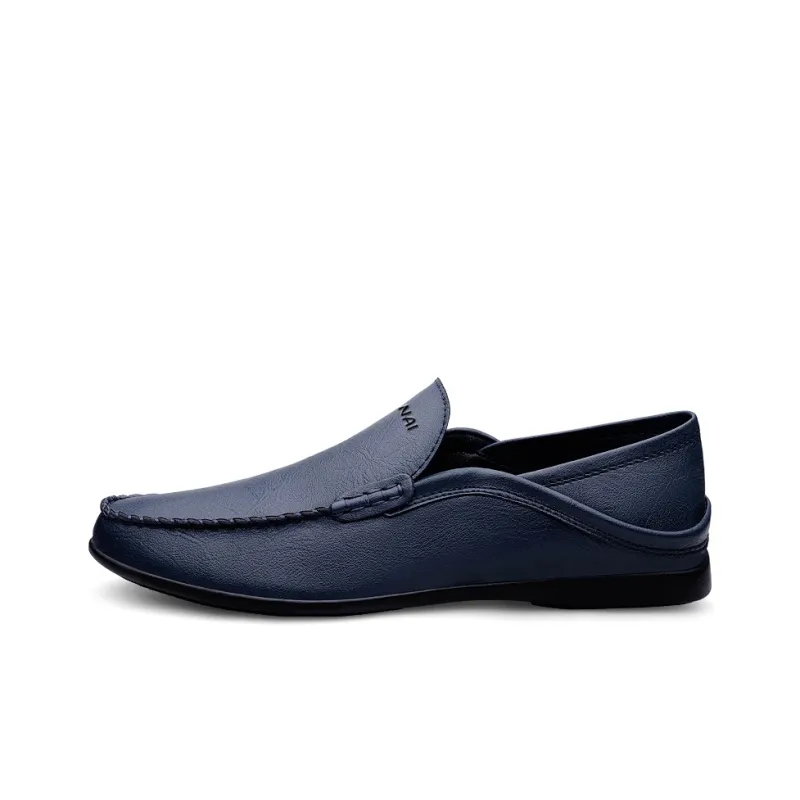 Wen Nai Beanie Shoes Men's Blue-0