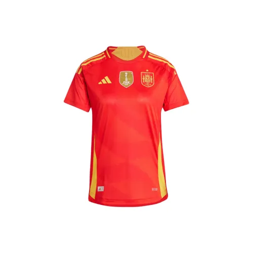 Adidas Spain Soccer Jerseys Women's Beautiful Scarlet