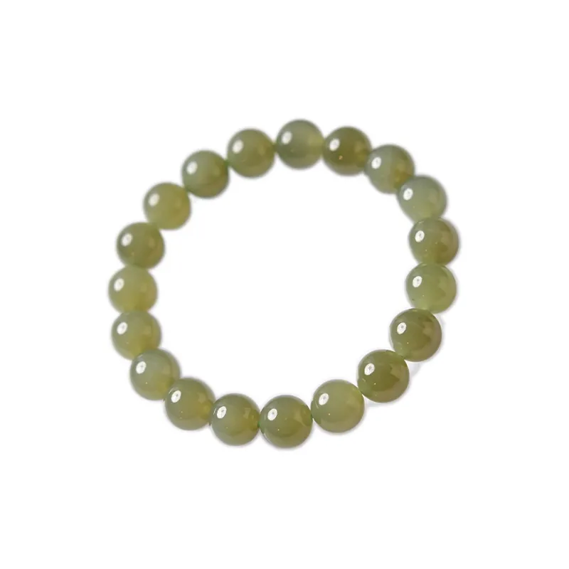 Tokai Family Bracelets Pale Greenish White Jade Women's-15