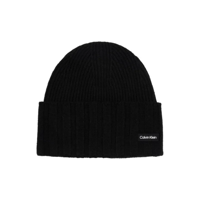 CK/Calvin Klein Wool Beanies Men's Black-0