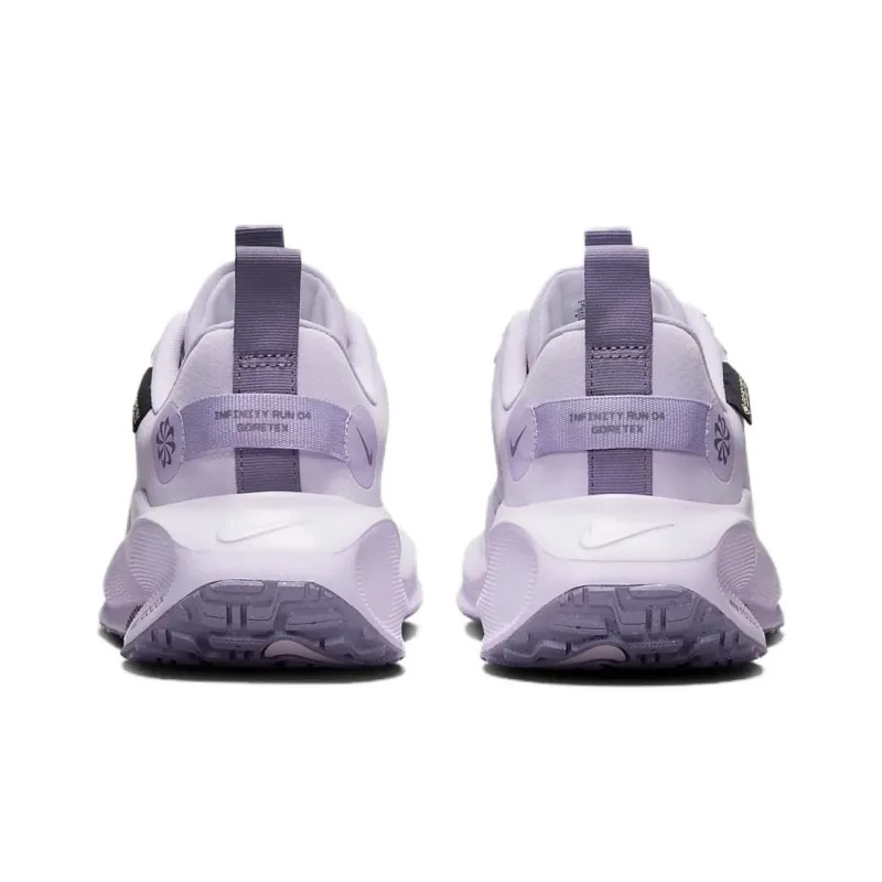 Nike React Infinity Run Flyknit 4 Cushioning Wear-Resistant Low-Top Casual Running Shoes Women's Purple-3