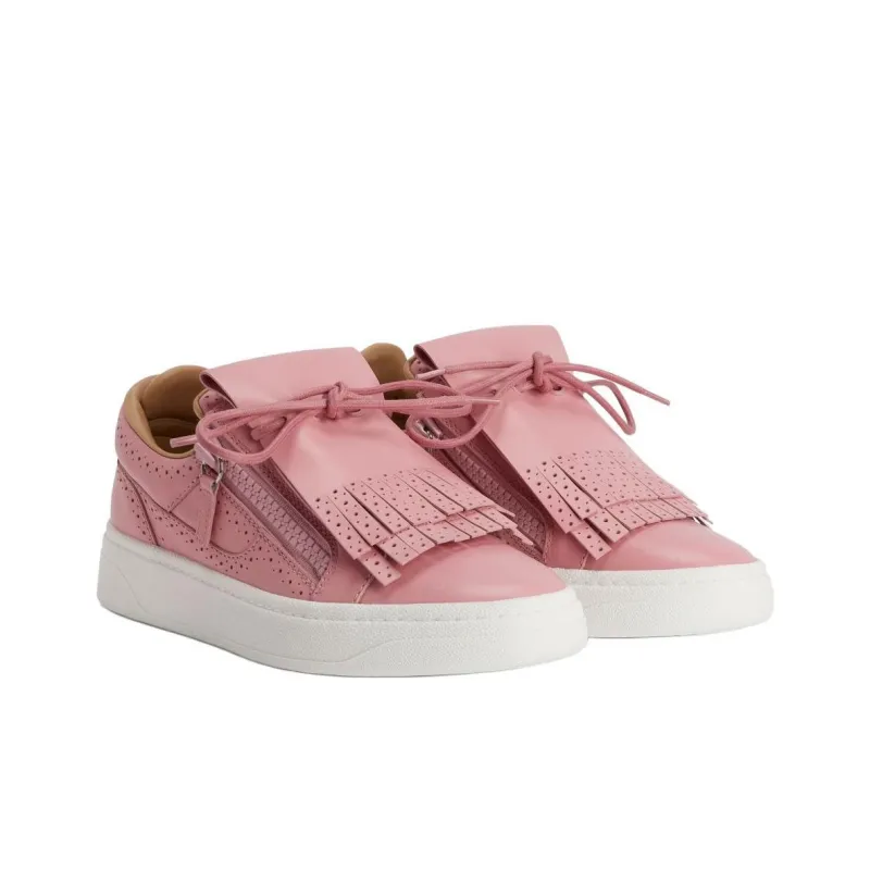Giuseppe Zanotti GZ 94 Perforated Leather Sneakers Women's-2