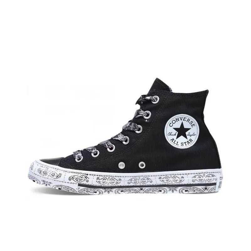 Converse Chuck Taylor All Star High Miley Cyrus Black Women's-1