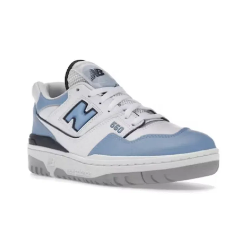 New Balance 550 White Carolina Blue-3