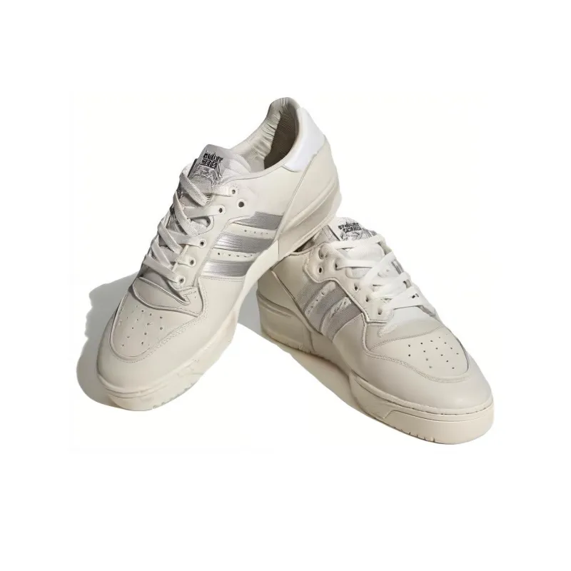 Adidas Rivalry Low Consortium White Silver Metallic-2