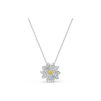 Swarovski Faux Crystal Stone Necklaces Women's Yellow
