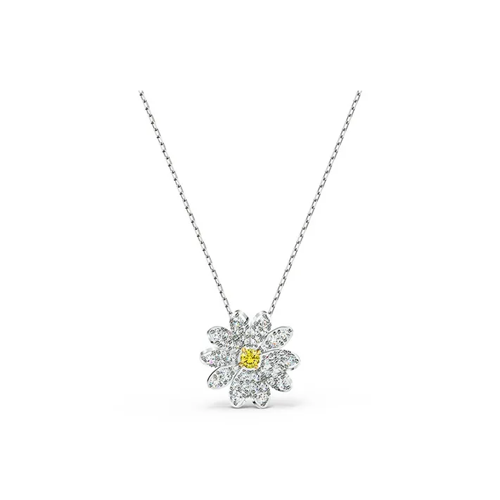 Swarovski Faux Crystal Stone Necklaces Women's Yellow-0