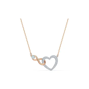 Swarovski Infinity Heart Necklace