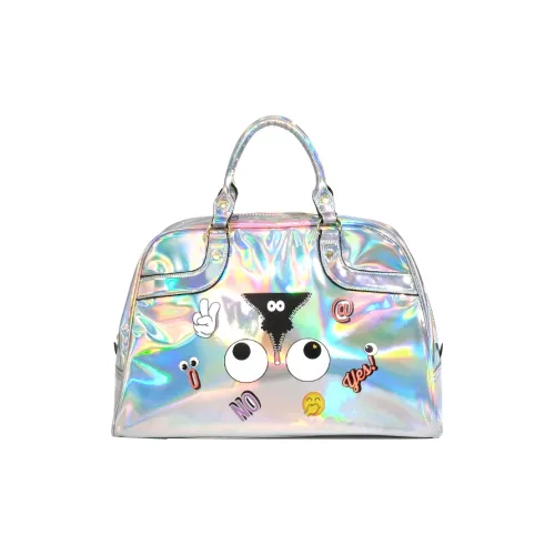 EYE THEME Shoulder Bags Silver Multicolor