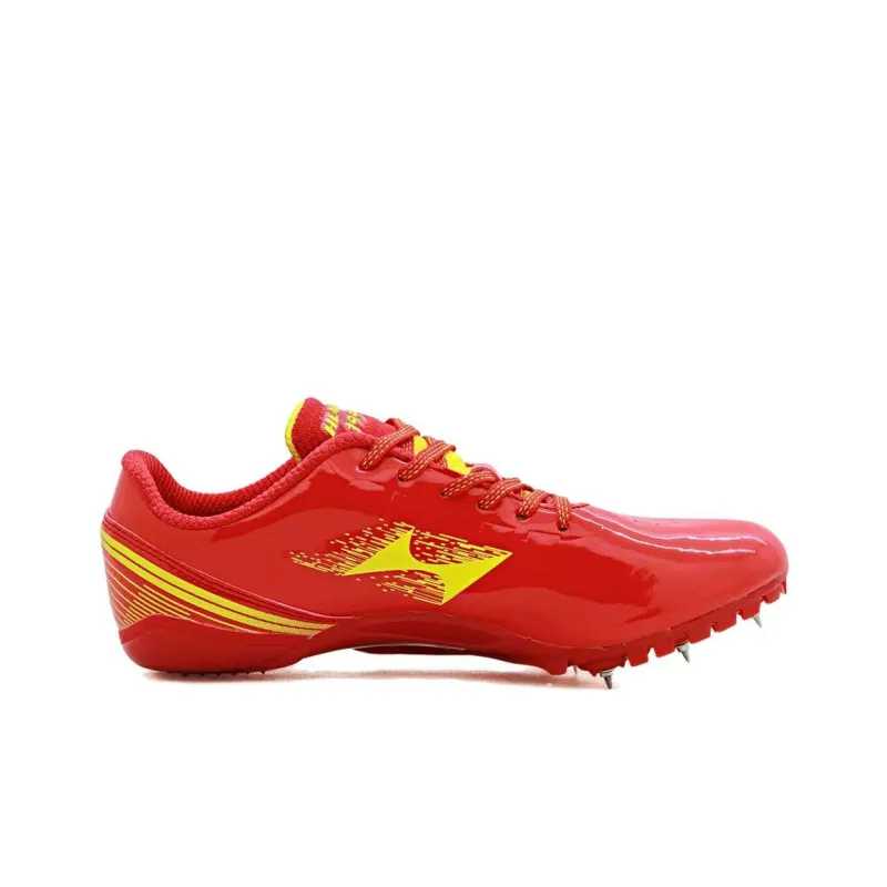 HEALTH Cushioning, Wear Resistant Low Top Running Shoes Unisex Red Yellow-1