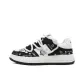 White Black All over Print
