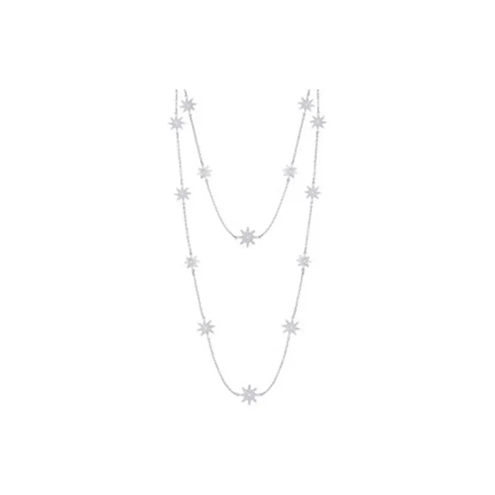 Swarovski Fizzy Necklaces Women's White Gold-0