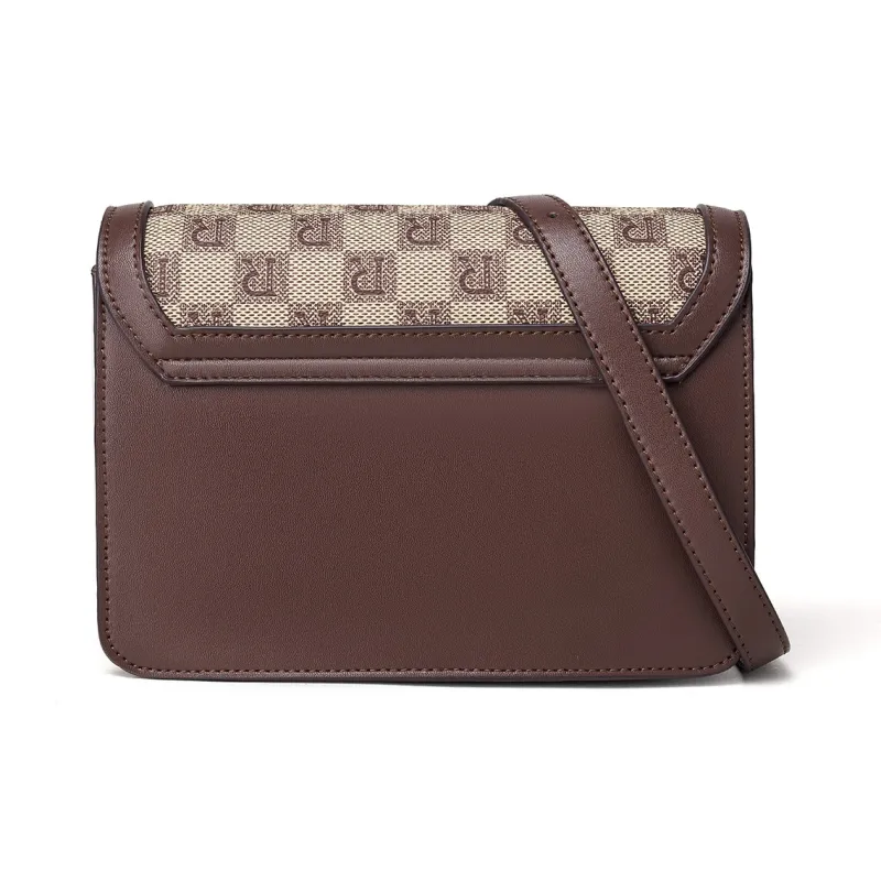 RED DRAGONFLY Pvc Small Square Bag Shoulder Bag Regular Women's Brown/Dark Coffee/Coffee-17