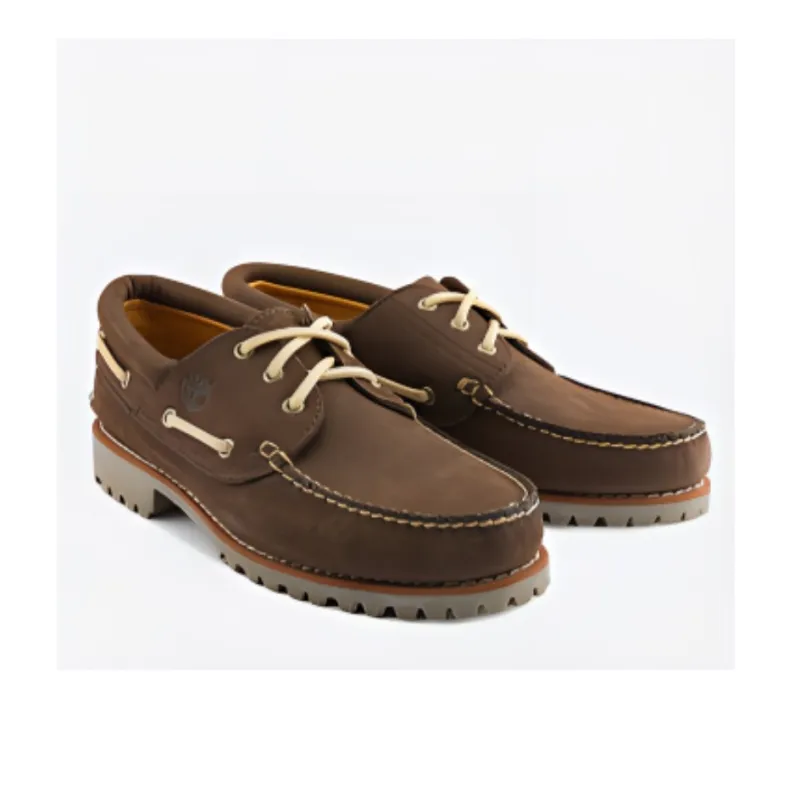 Timberland Anti Slip Wear Resistant Low Top Casual Shoes Men's Dark Brown-2