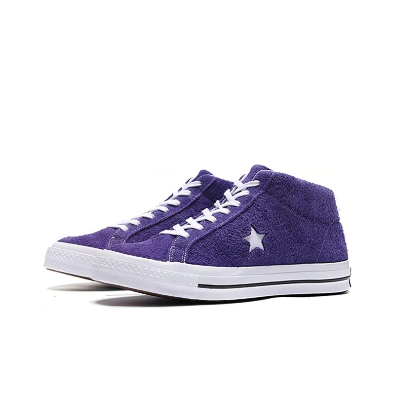 Converse One Star Mid 'Purple Fuzz'-2