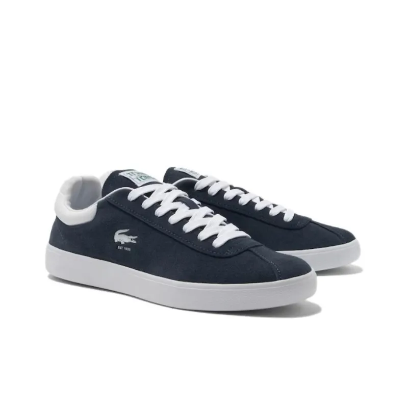 LACOSTE Low Top Skateboard Shoes Men's Blue-2