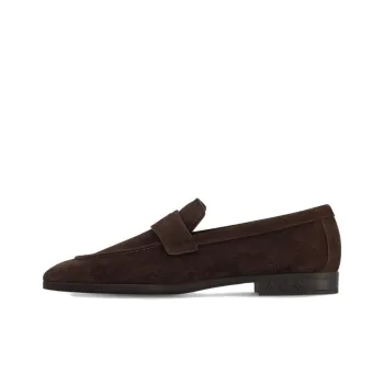 LOUIS VUITTON Glove Loafers Men's Brown