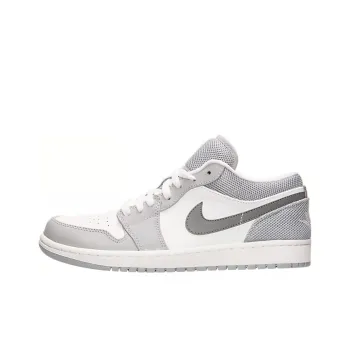 JORDAN 1 Low White Cool Grey Wolf Grey