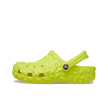 Crocs Classic Geometric Clogs 'Green' Women's