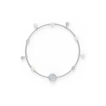 Swarovski Remix Collection Rhodium Plated Bracelets Women's White Gold Plated