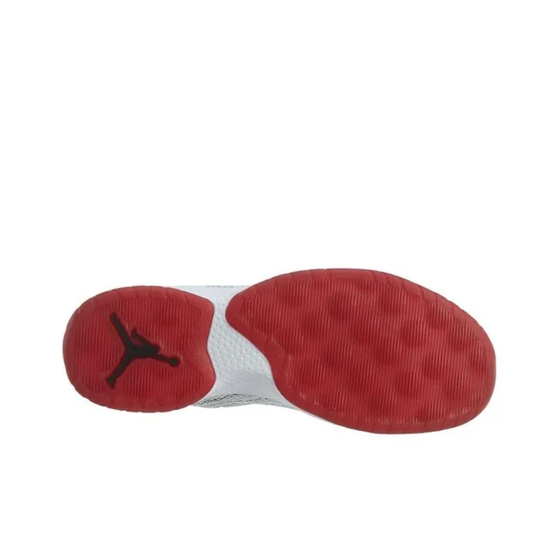 JORDAN B.Fly White/Gym Red/Black-4