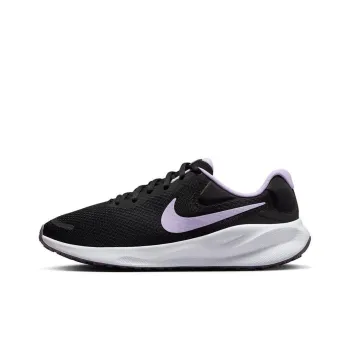Nike Revolution 7 Black White Daybreak Lilac Bloom Women's