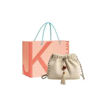 JANE KLAIN PU Cloud Bag Regular Women's Ecru/Black/Green/Silver