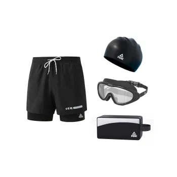 PEAK Swimming Sets Polyester Beach Pool Men's Black