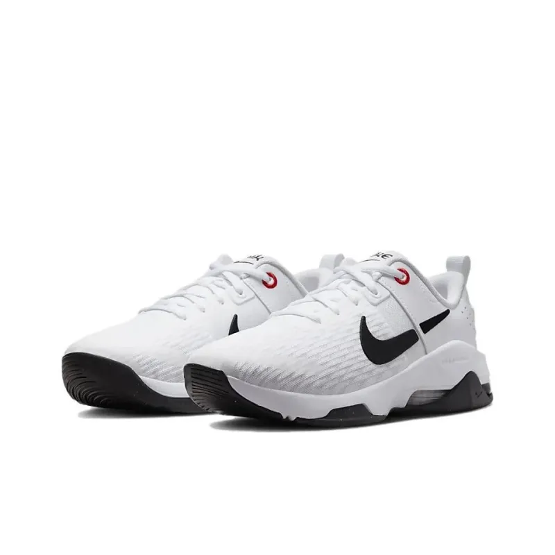 Nike Zoom Bella 6 Cushioning, Slip Resistant, And Abrasion Resistant Low Top Training Shoes Women's White Black-2