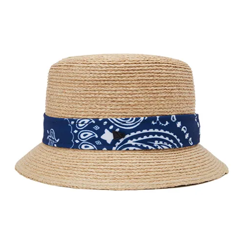 New Era Cellulose Bucket Hats Unisex Ribbed Blue