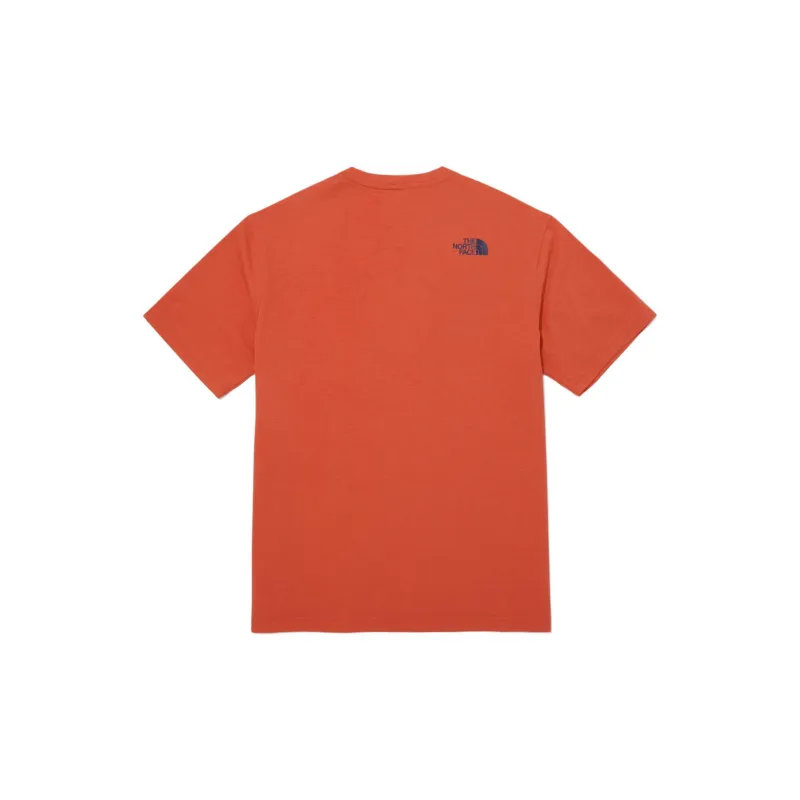 THE NORTH FACE Team Archive T Shirt Unisex Orange-1