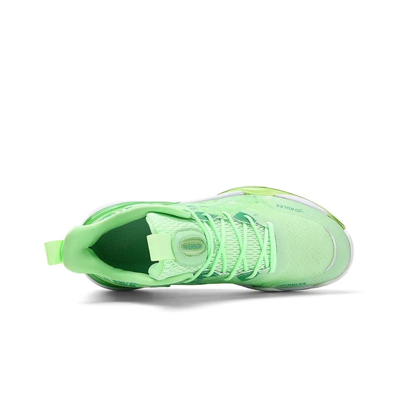 IVERSON I3 Collection Golden Wood Water Fire Earth-Wooden Anti-Slip Wear-Resistant Low-Top Basketball Shoes Unisex-2