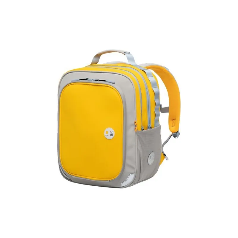 LEVEL8 PU Backpack Regular Men's Yellow-1
