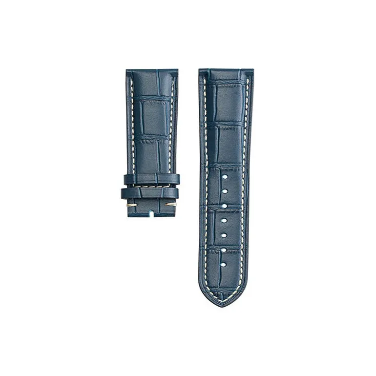 Gangjue Longines Compatibility Watch Band Genuine Leather Material-14