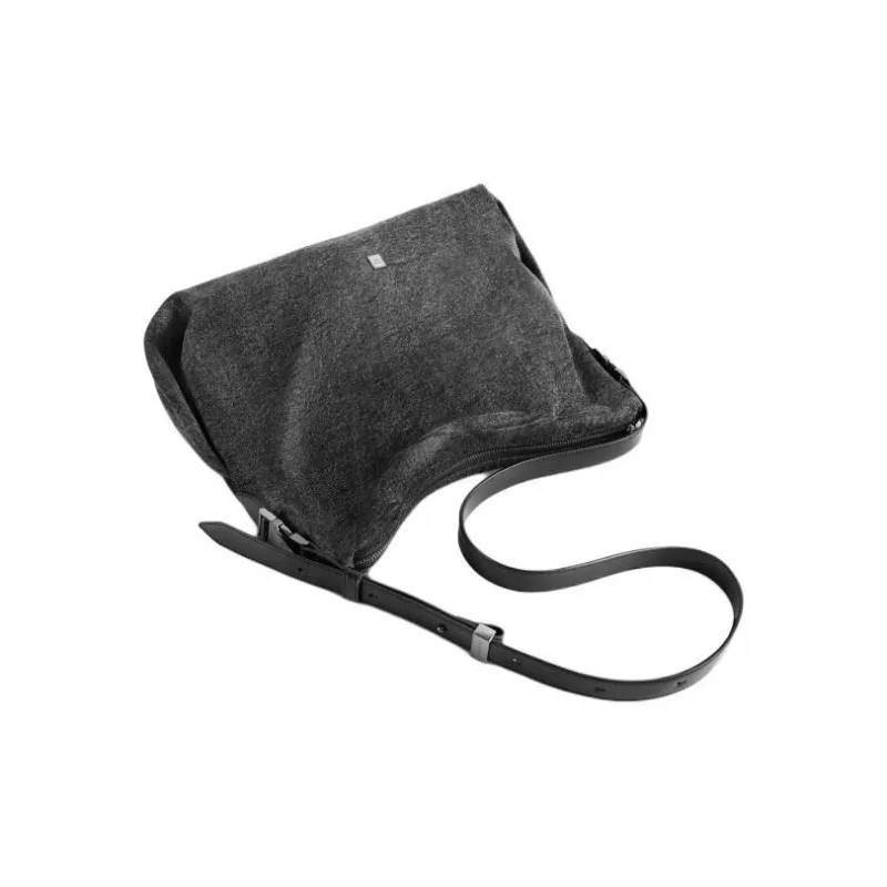 INJOYLIFE Denim Shoulder Bag Crossbody Bag Regular Women's Black Gray-2