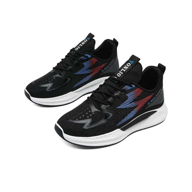 Tonlion Cushioning, Slip Resistant, Abrasion Resistant, Breathable, Lightweight, Rebound Low Top Running Shoes Men's-7