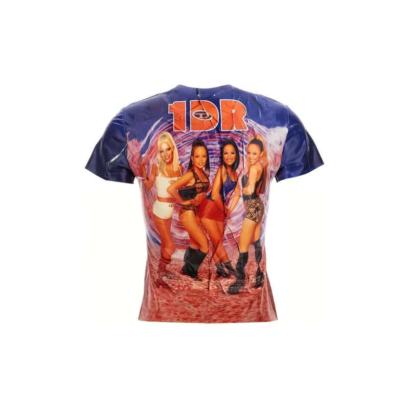 DIESEL Photograph Printed Crewneck T Shirt-1