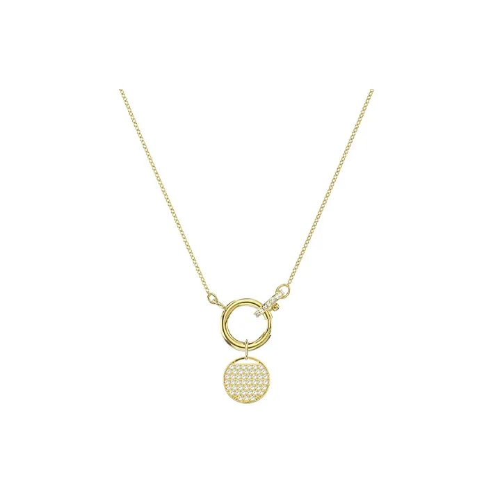Swarovski Ginger Necklaces Women's White-2