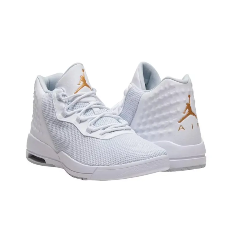 Jordan Academy White Metallic Gold Coin-2