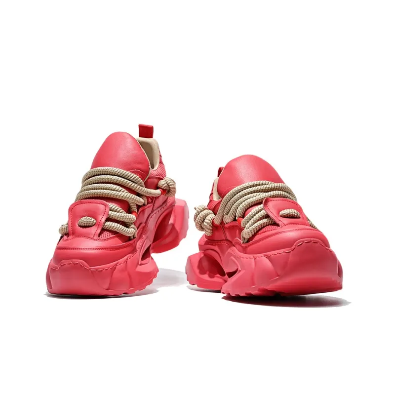 MOERBAI Spacewalk Series Breathable Lightweight Height Increasing Rebound Casual Shoes Unisex-22