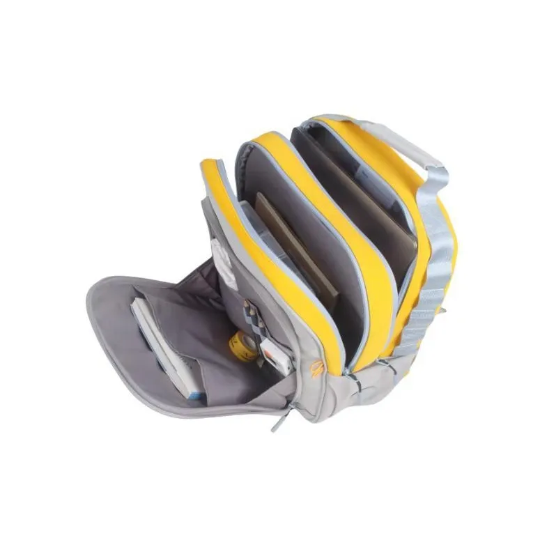 LEVEL8 PU Backpack Regular Men's Yellow-5