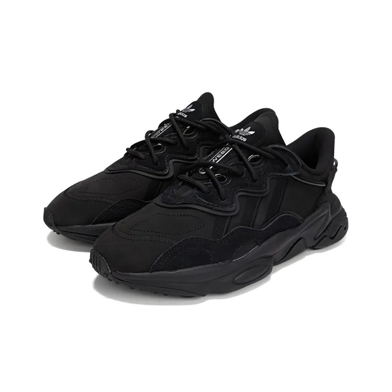 Adidas Ozweego Core Black Silver Metallic Women's-2