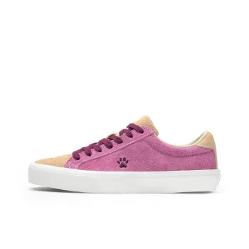 GOLUCK Big Dipper Coverage Abrasion Resistant Low Top Skateboard Shoes Unisex Pink