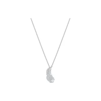 Swarovski Rhodium Plated Necklaces Women's White