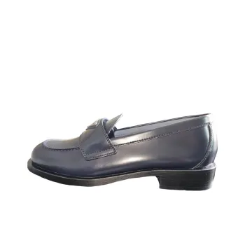 PRADA Loafers Women's Dark Blue